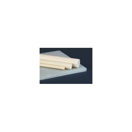 Professional Plastics Natural Nylon 12 L, 0.875 W RNYLNA.875EXT